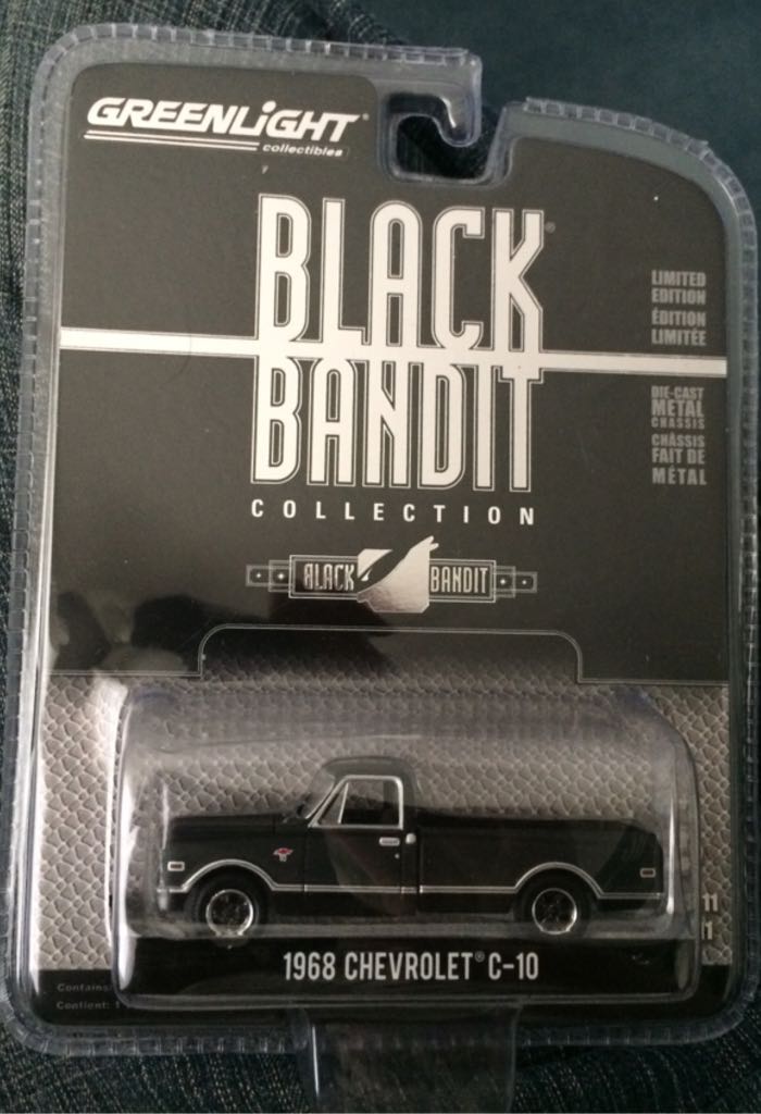 Black Bandit 11 1968 Chevorlet C-10 - Black Bandit 11 toy car collectible - Main Image 1