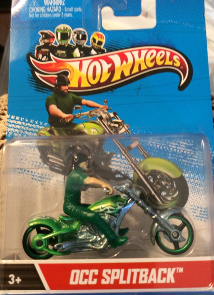 OCC Splitback - Hot Wheels Motorcycles toy car collectible - Main Image 1