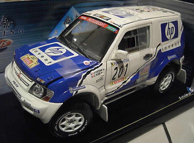 Mitsubishi Pajero Dakar Rally - Solido toy car collectible - Main Image 2
