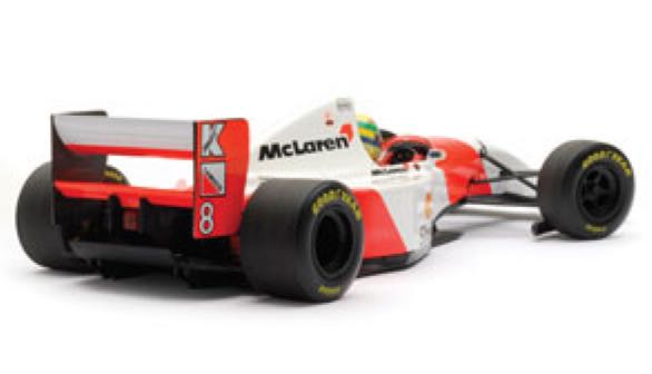 McClaren Ford A.Senna 1993 - Minichamps toy car collectible - Main Image 2