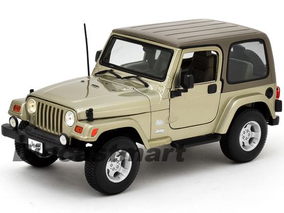 Jeep Wrangler Sahara - Bburago toy car collectible - Main Image 1