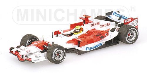 Toyota TF106 R. Schumacher  - Minichamps toy car collectible - Main Image 2