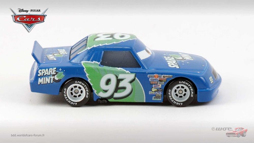 Spare O Mint No. 93 - (2010 - Final Lap) KMART / SYNTHETIC RUBBER TIRES (19) toy car collectible - Main Image 3