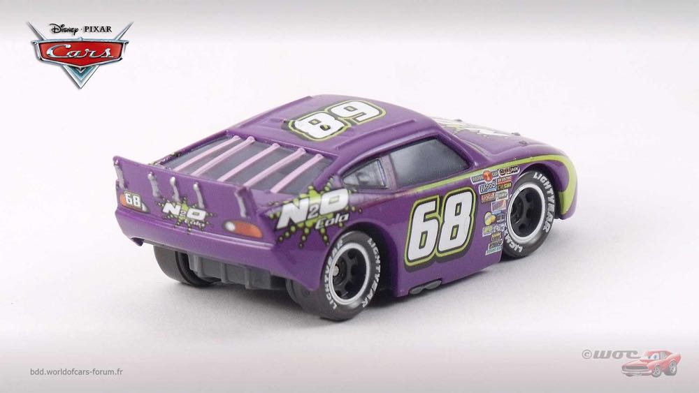 N2O Cola No.68 - (2009 - Race O Rama) KMART / SYNTHETIC RUBBER TIRES (16) toy car collectible - Main Image 3
