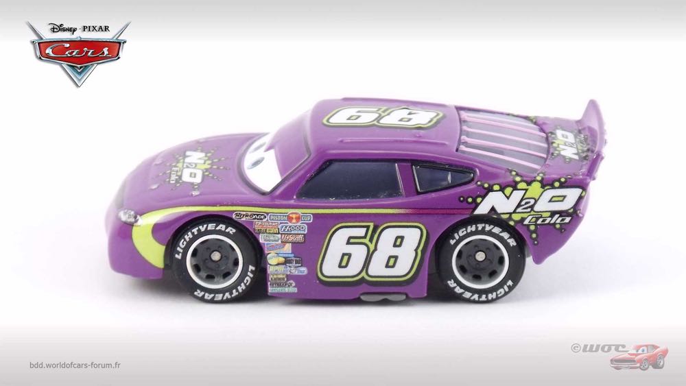 N2O Cola No.68 - (2009 - Race O Rama) KMART / SYNTHETIC RUBBER TIRES (16) toy car collectible - Main Image 4