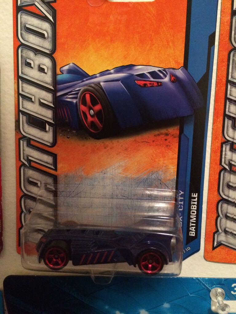 Batmobile - MBX City 2013 toy car collectible - Main Image 1
