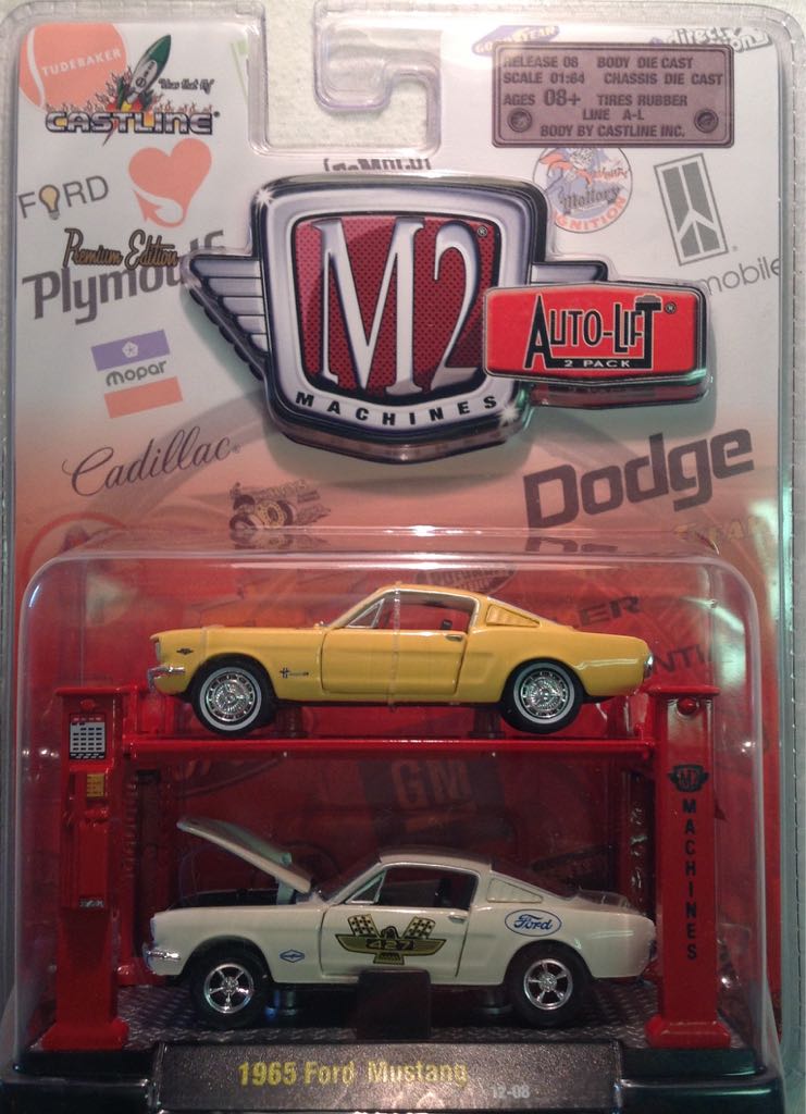 1965 Ford Mustang - M2 Auto-lift 2 Pack toy car collectible - Main Image 1