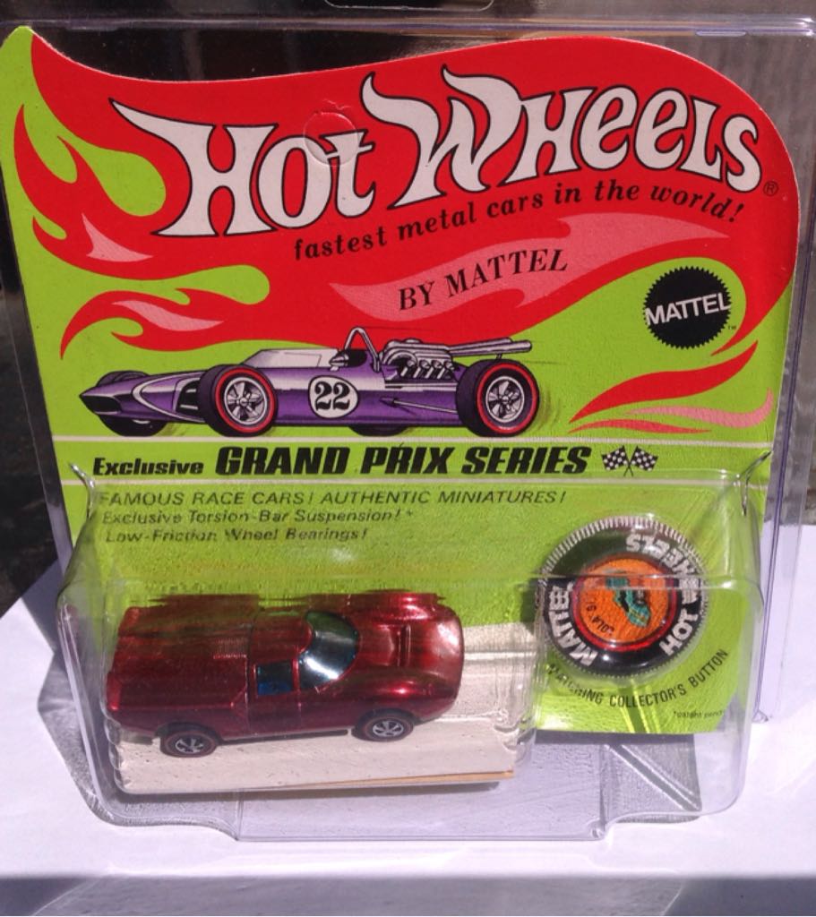 Lola GT 70 ( Red Line. Wall ) - Grand Prix Series toy car collectible - Main Image 2