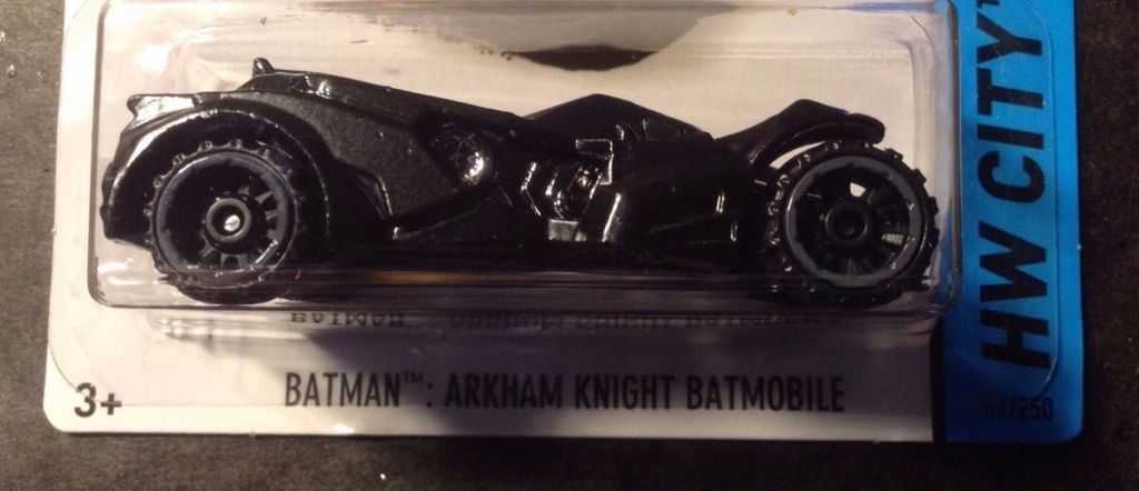 Batman: Arkham Knight Batmobile - HW City Batman toy car collectible - Main Image 2