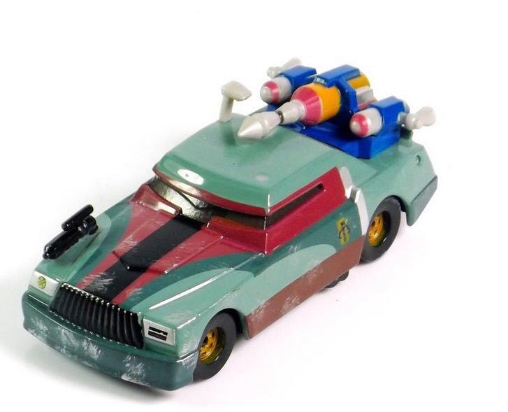 Chick Hicks As Boba Fett - WOOD COLLECTION toy car collectible - Main Image 2