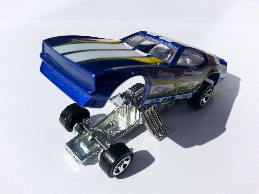 ’71 Mustang Funny Car - HW City™ toy car collectible - Main Image 2