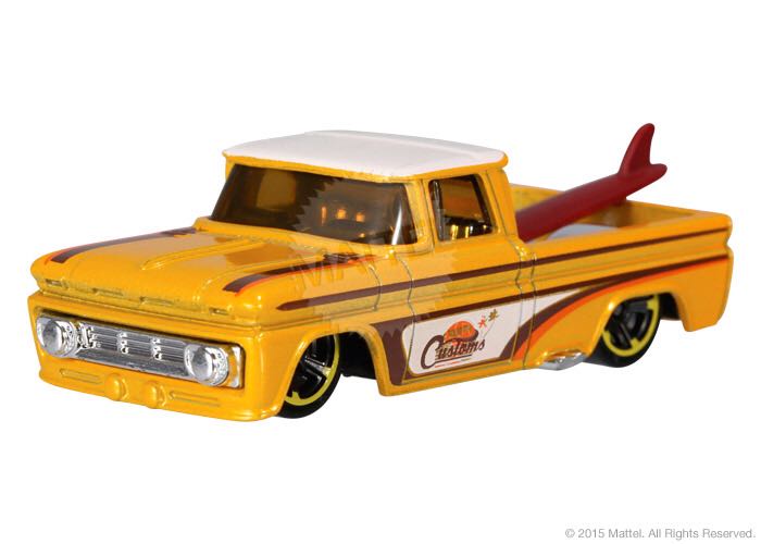 Custom ’62 Chevy - Hw City - 2015 Surf Patrol toy car collectible - Main Image 2