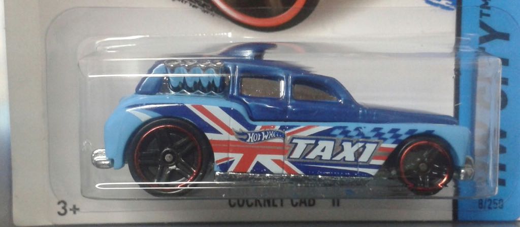 Cockney Cab II - 2015 HW City - City Works toy car collectible - Main Image 2