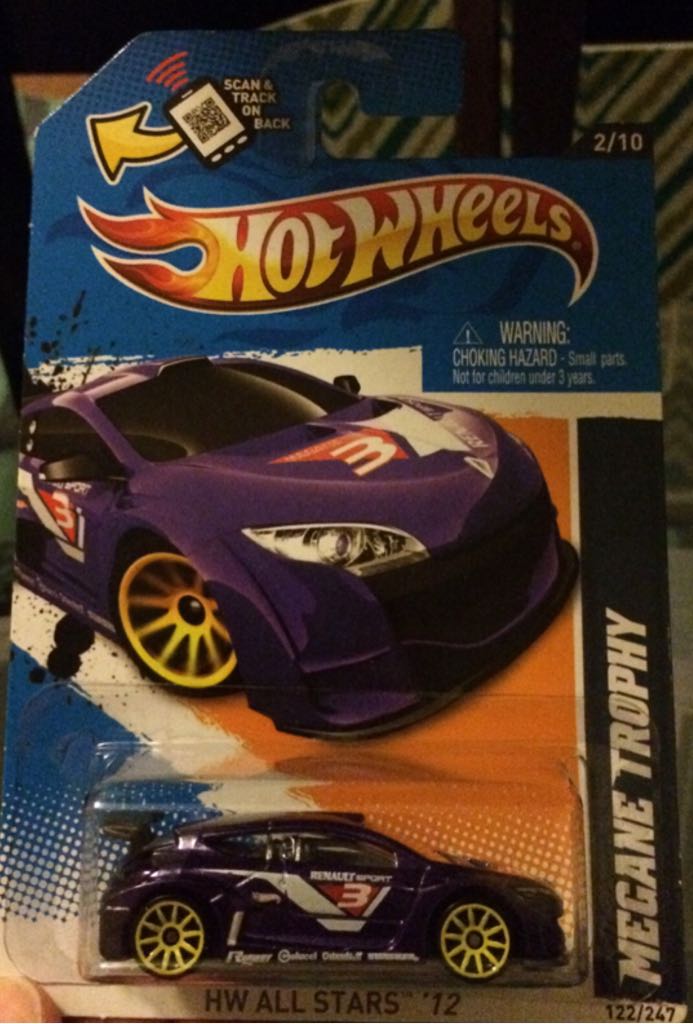 Hot Wheels Megane Trophy Gran Torismo Edition toy car collectible - Main Image 1