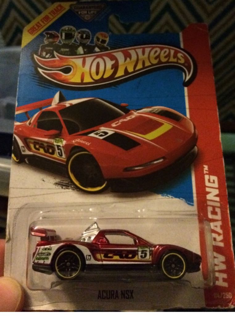 Hot Wheels Acura NSX  toy car collectible - Main Image 1