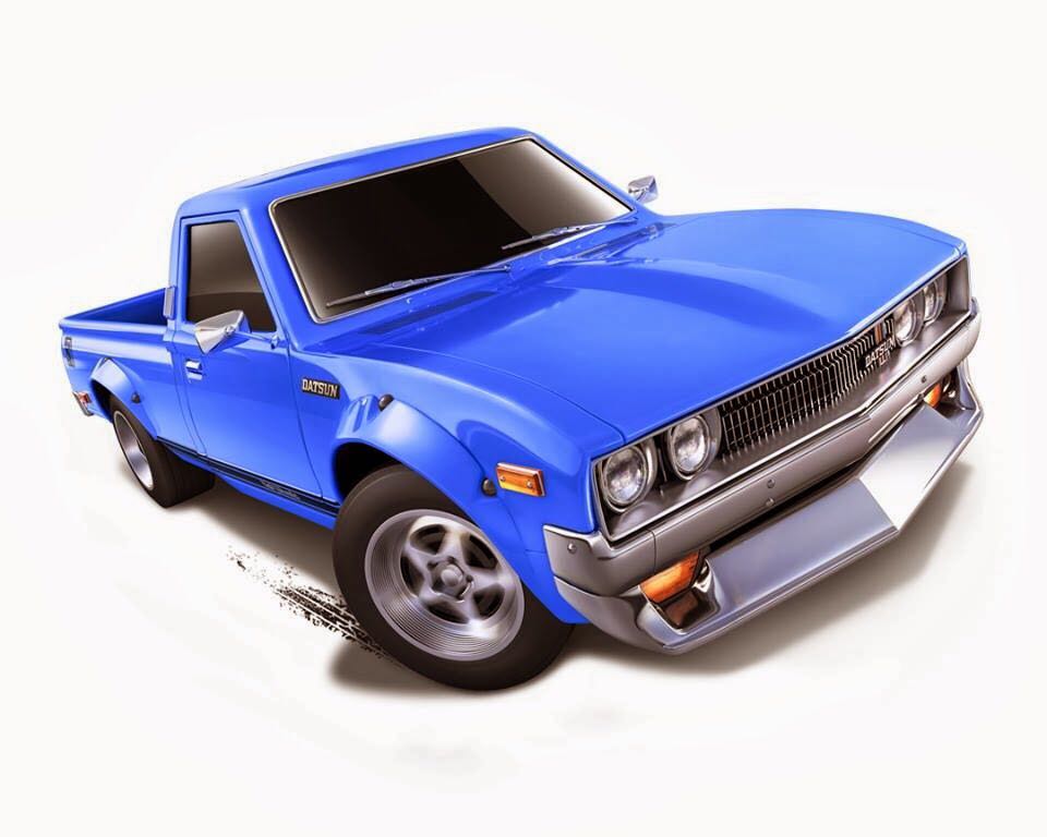 Datsun 620 - HW Off Road toy car collectible - Main Image 2