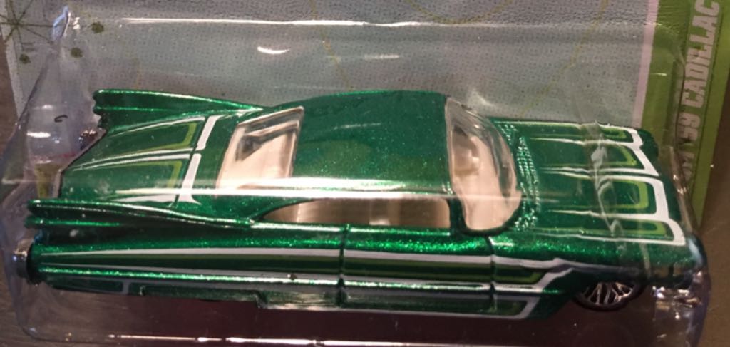 Custom 1959 Cadillac - HW Cars Of The Decades toy car collectible - Main Image 2