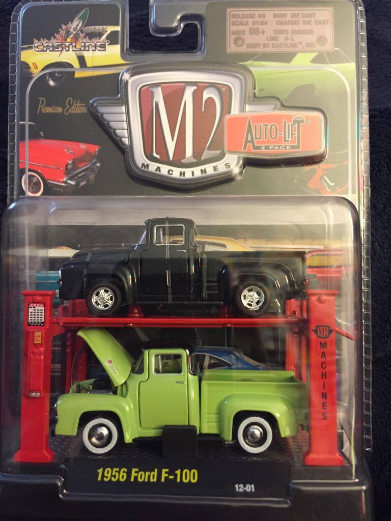 1956 Ford F-100 - Auto Lift toy car collectible - Main Image 1