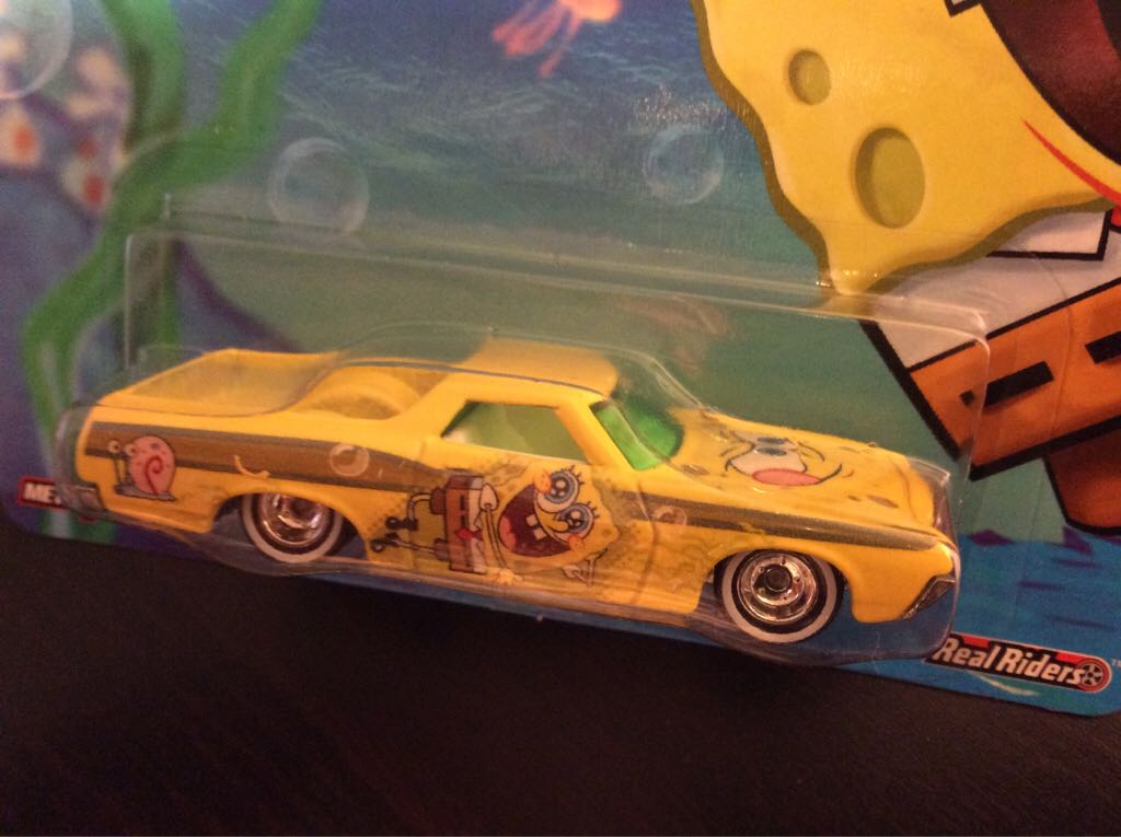 ’72 Ford Ranchero - HW POP Culture Sponge Bob toy car collectible - Main Image 2