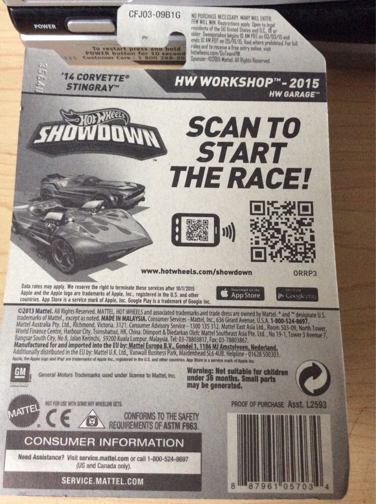 Hot Wheels - HW WORKSHOP toy car collectible - Main Image 2