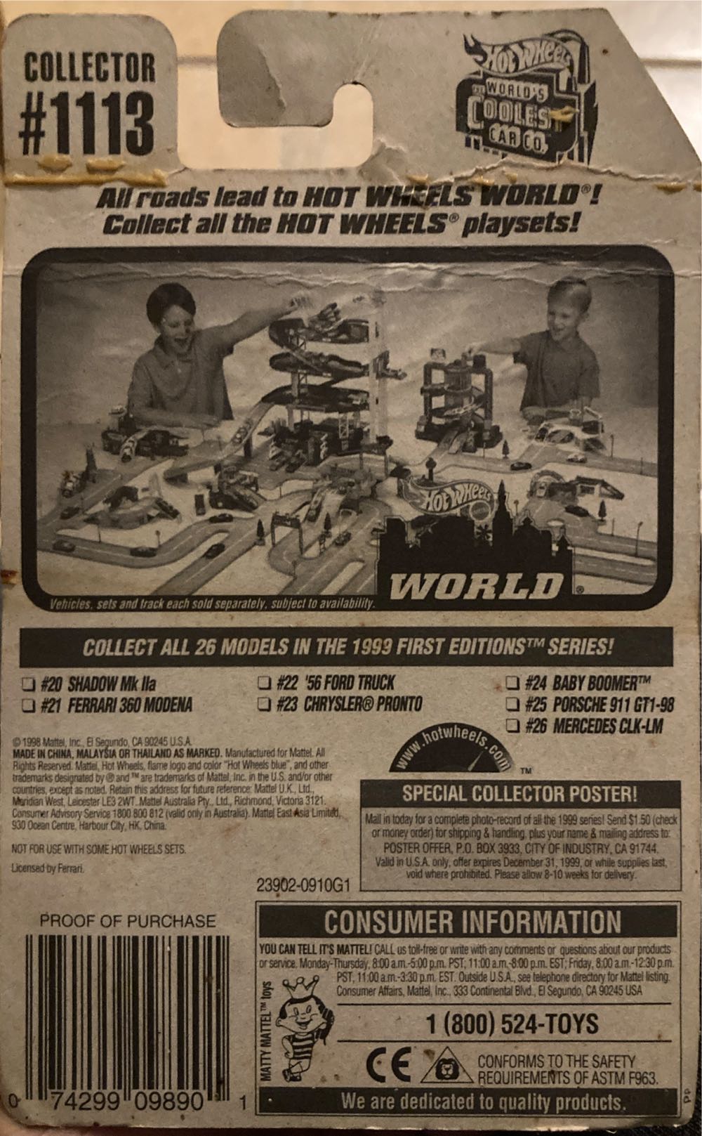 Ferrari 360 Modena - 1999 First Edition toy car collectible - Main Image 2