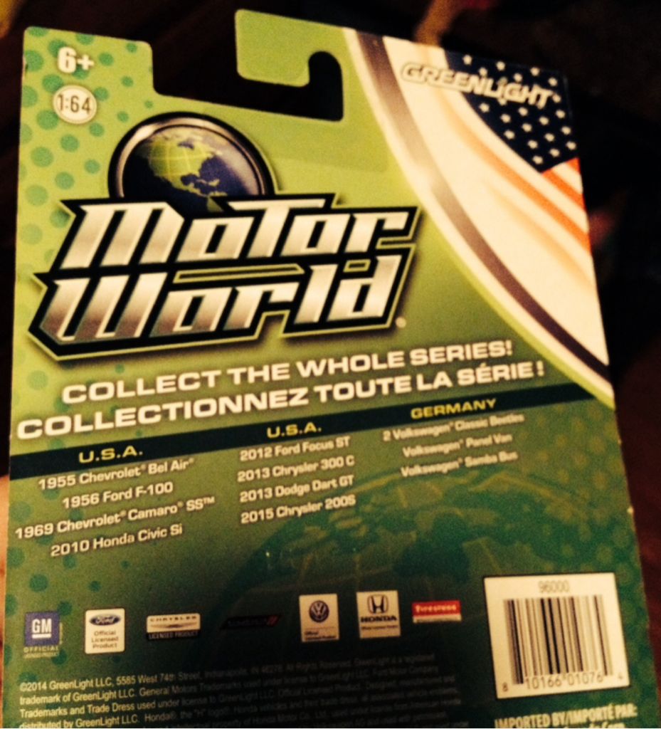 GreenLight - 1969 Chevrolet Camaro SS - 2015 GL Motor World American Series 13 toy car collectible - Main Image 2