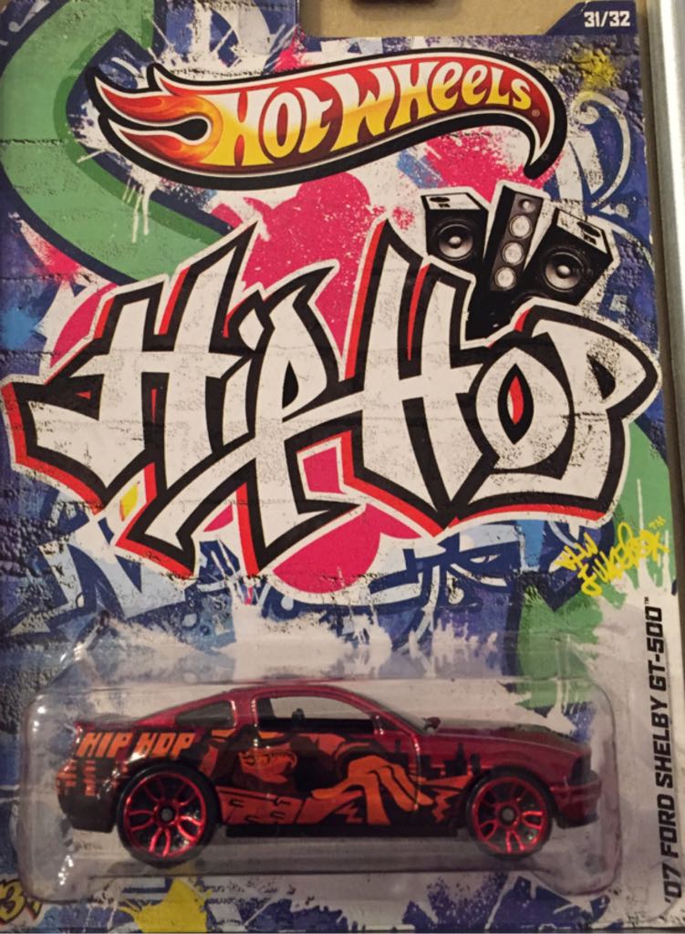 07 Ford Shelby Gt500 Hip Hop  toy car collectible - Main Image 1
