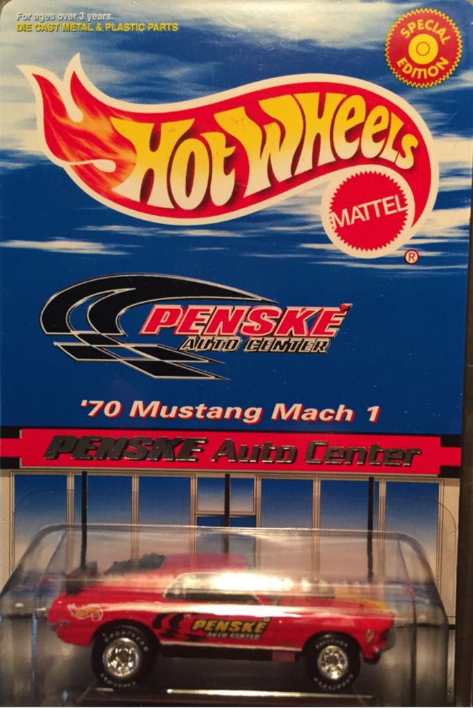 Mustang Mach 1 1970 - Penske Auto Center toy car collectible - Main Image 1