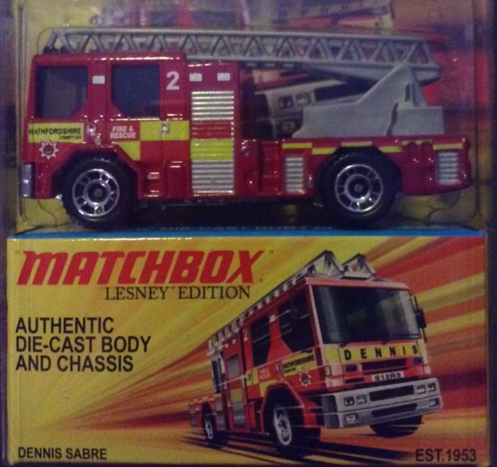 Dennis Sabre Ladder - Lesney Edition toy car collectible - Main Image 2