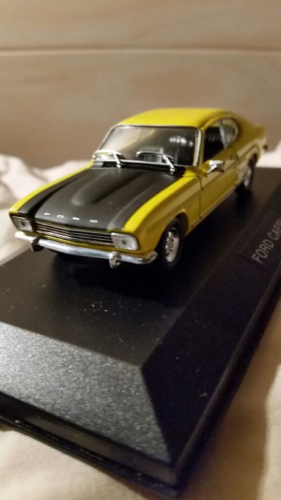 Ford Capri 1970 - 0026 - Loose - Lesney - Pink - Matchbox toy car collectible - Main Image 2