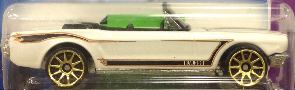 65 Mustang White - Motown Metal toy car collectible - Main Image 2