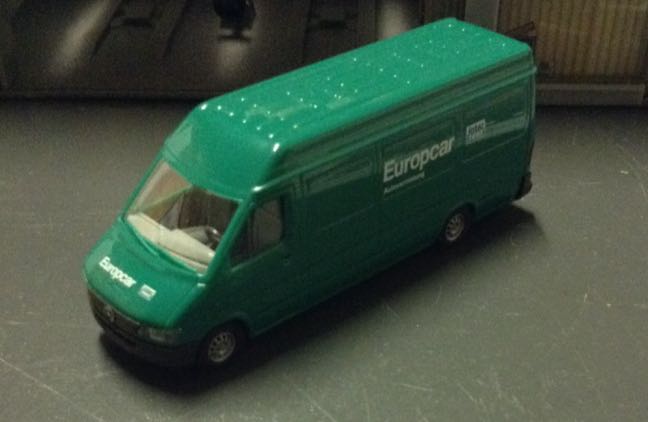 Mercedes Benz Sprinter - Europcar toy car collectible - Main Image 1