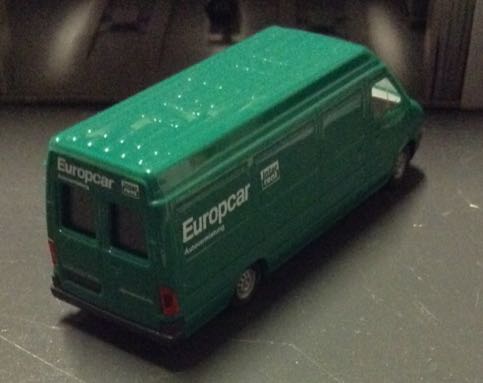 Mercedes Benz Sprinter - Europcar toy car collectible - Main Image 2
