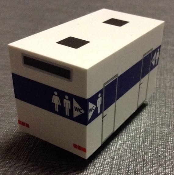 WC Aanhangwagen  toy car collectible - Main Image 2