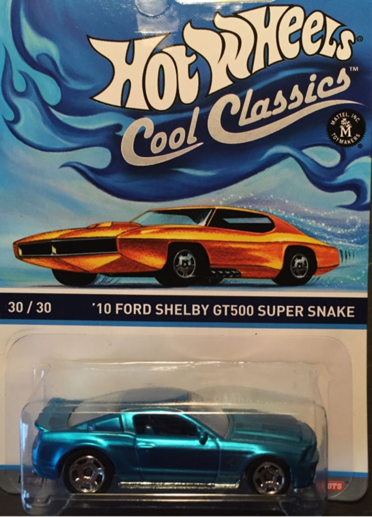 ’10 Ford Shelby GT500 Super Snake - HW Race Team toy car collectible - Main Image 1