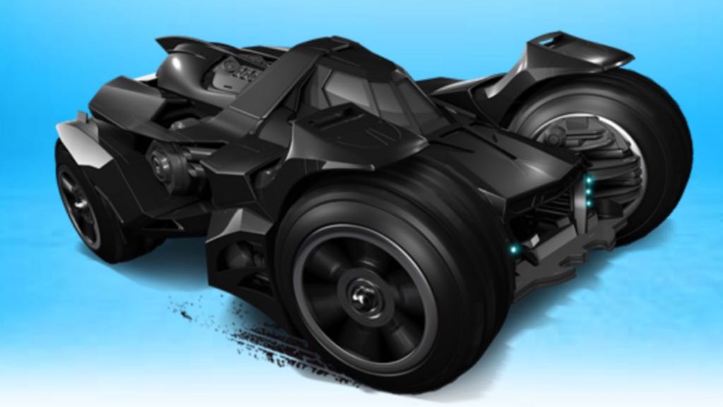 Batman : Arkham Knight Batmobile (Black LC) - HW City toy car collectible - Main Image 2