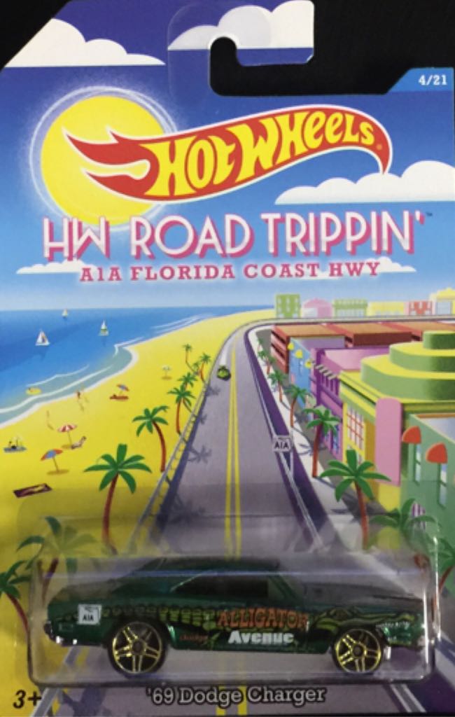 Dodge Charger - Hw Road Trippin toy car collectible - Main Image 1