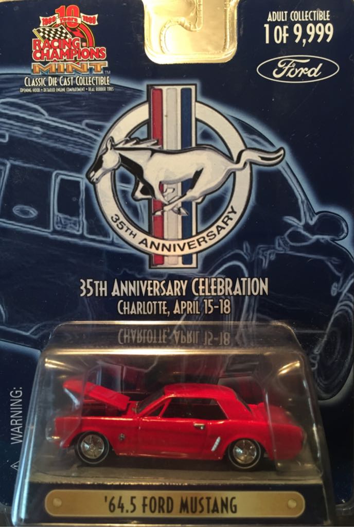 Ford Mustang (1966) - Mustang 35th Anniversary Celebration toy car collectible - Main Image 1