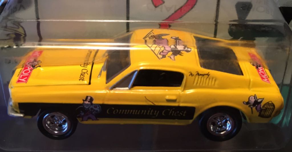 Mustang, Community Chest - JL Monopoly toy car collectible - Main Image 2