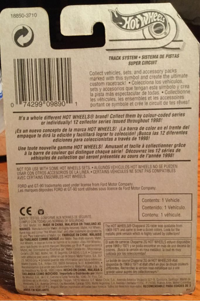 Ford GT-90 - 1998 First Editions toy car collectible - Main Image 2