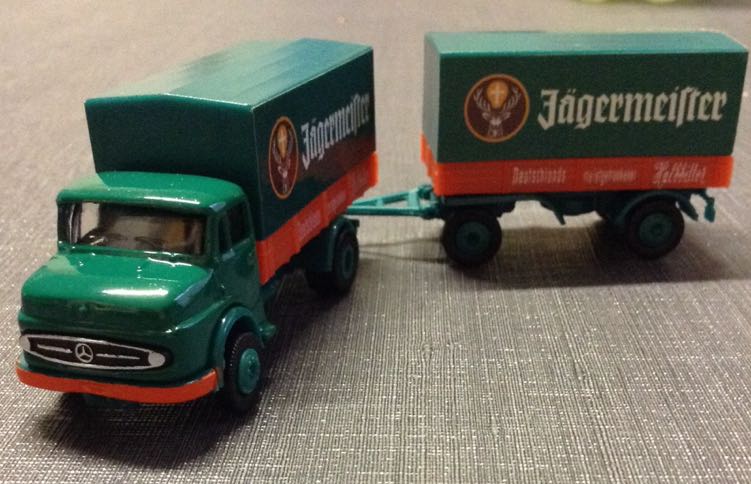 Mercedes Benz L911 - Jagermeister toy car collectible - Main Image 1