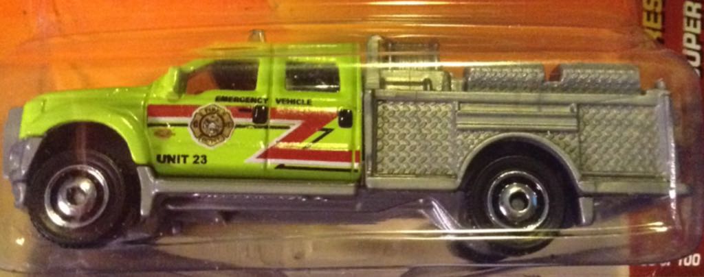 Ford F-550 Super Duty Fire Truck - Emergency Response toy car collectible - Main Image 2