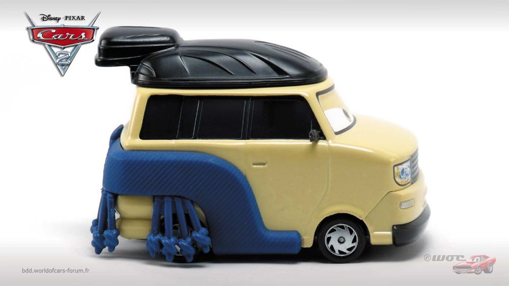 Pinion Tanaka - (2011 - Cars 2) MEGASIZE (14) toy car collectible - Main Image 3
