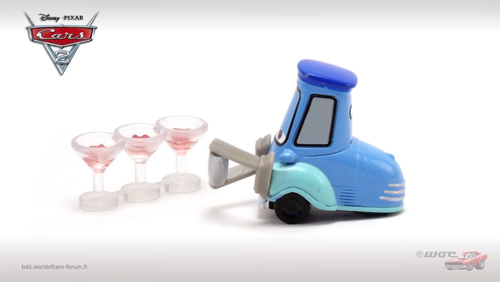 Guido - (2022 - Cars 2022-2024) SINGLES - WHITE (104) toy car collectible - Main Image 4