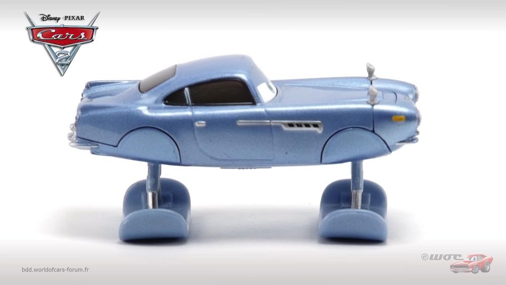 Finn McMissile Hydrofoil - (2011 - Cars 2) MEGASIZE (14) toy car collectible - Main Image 3
