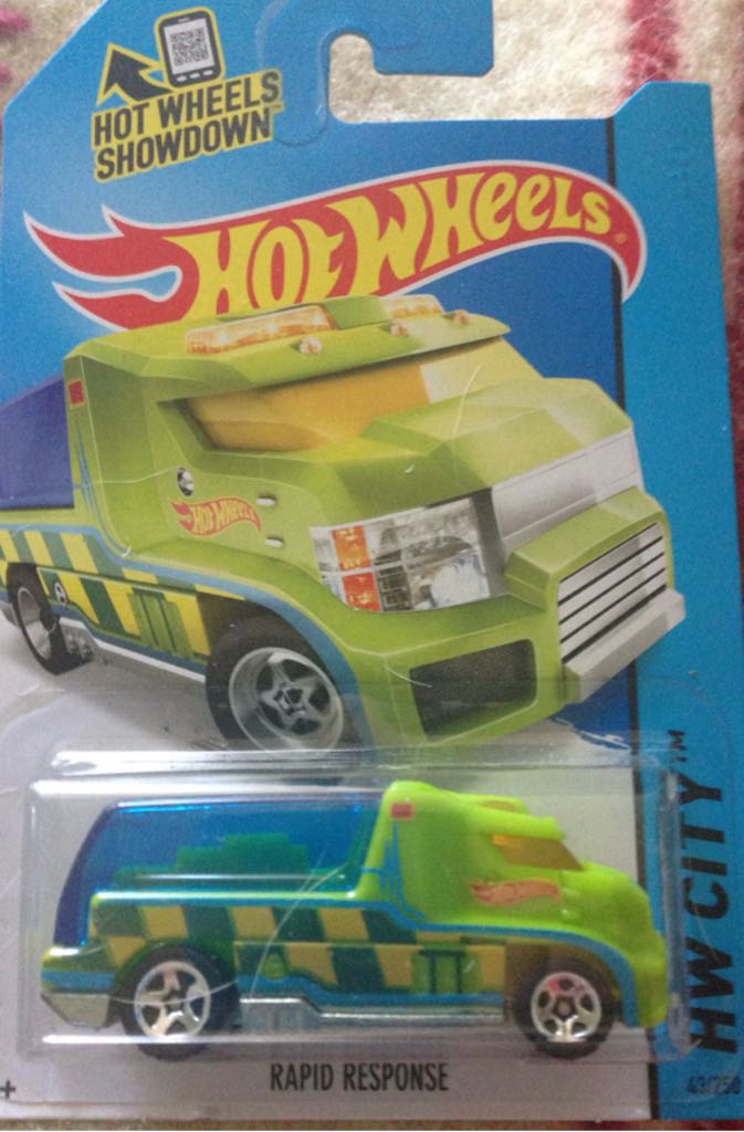 Rapid Response (Loose) - HW CITY™ HW RESCUE™ toy car collectible - Main Image 1