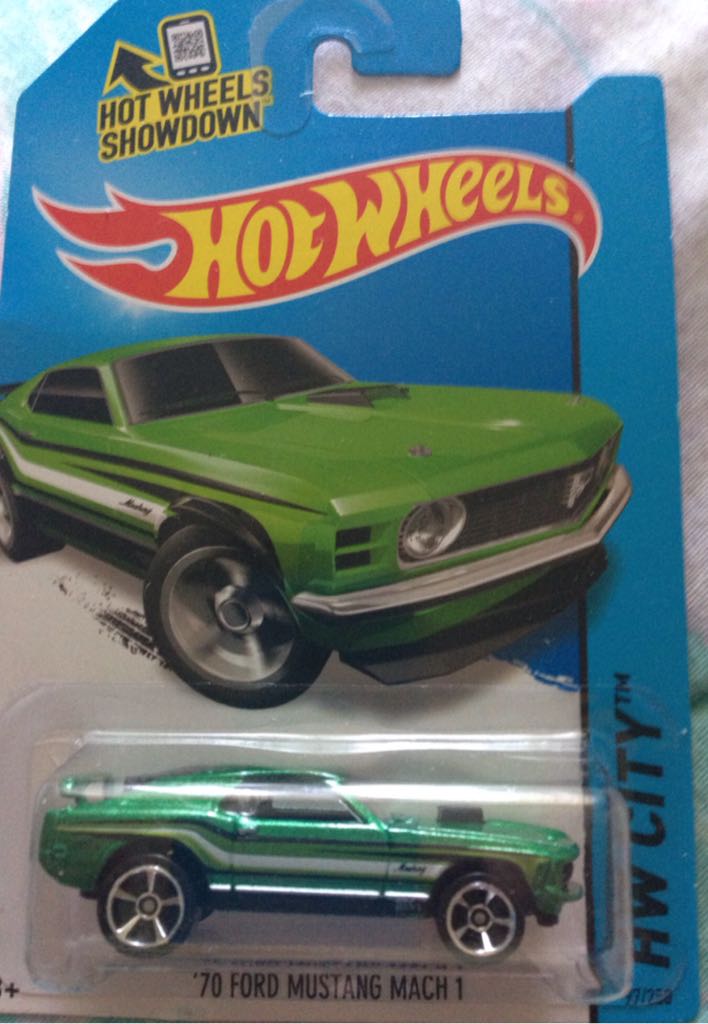 ´70 Ford Mustang Mach 1 - HW CITY™ MUSTANG 50™ toy car collectible - Main Image 1
