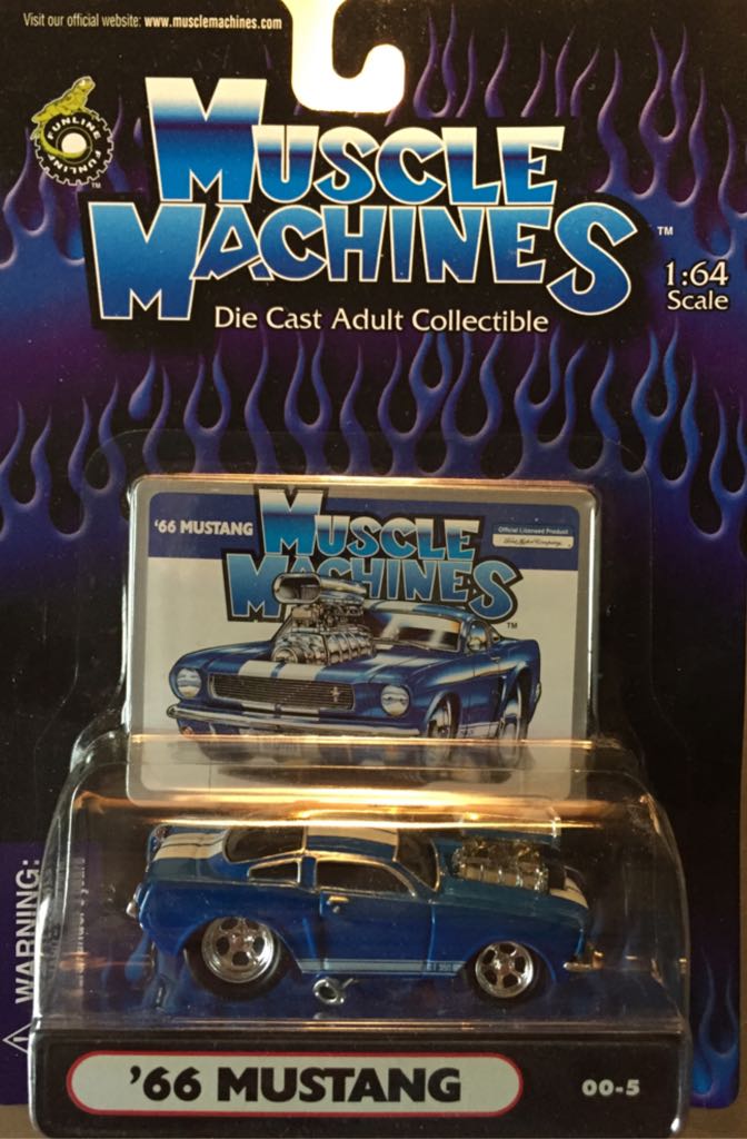 Mustang (1966) - Muscle Machines toy car collectible - Main Image 1