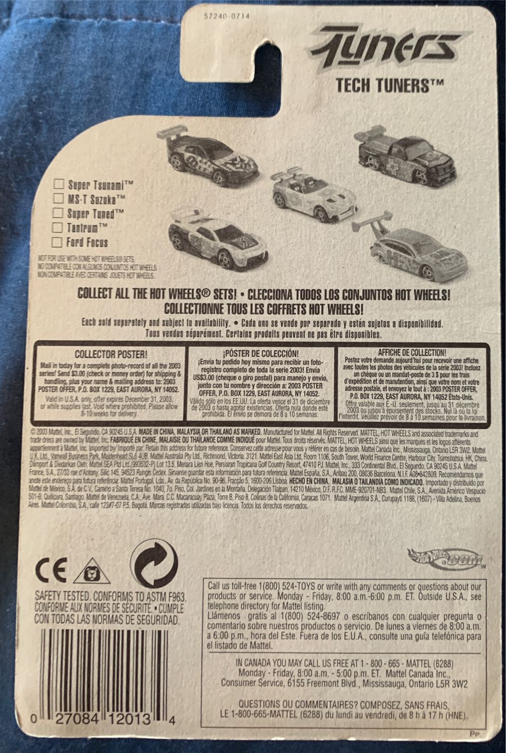 Tantrum - 2003 Tech Tuners toy car collectible - Main Image 4