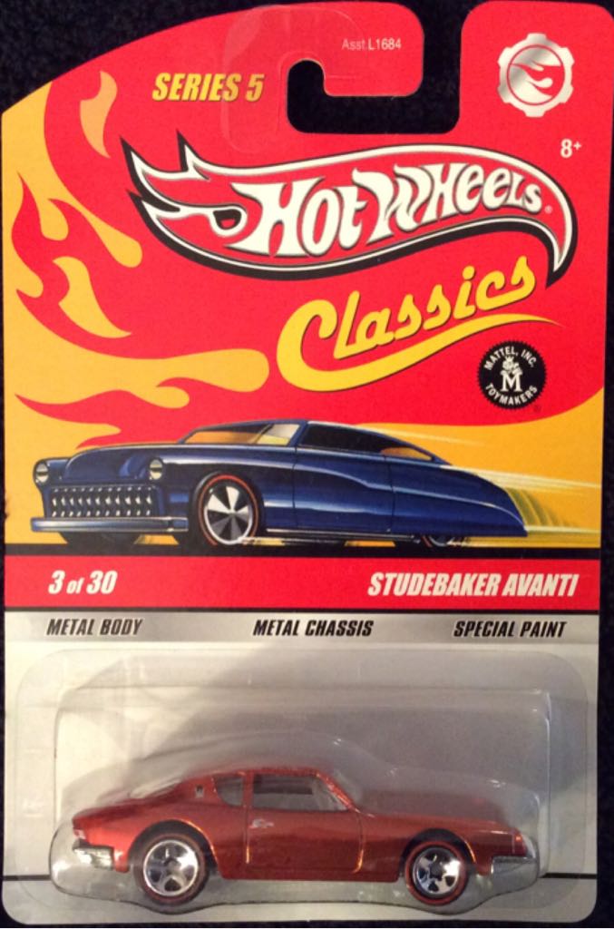 Studebaker Avanti - Classics Series 5 toy car collectible - Main Image 1